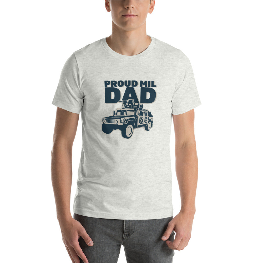 Proud Mil Dad T-Shirt - Humvee