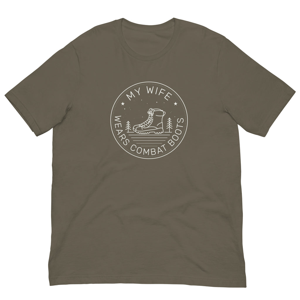 My Wife Wears Combat Boots t-shirt