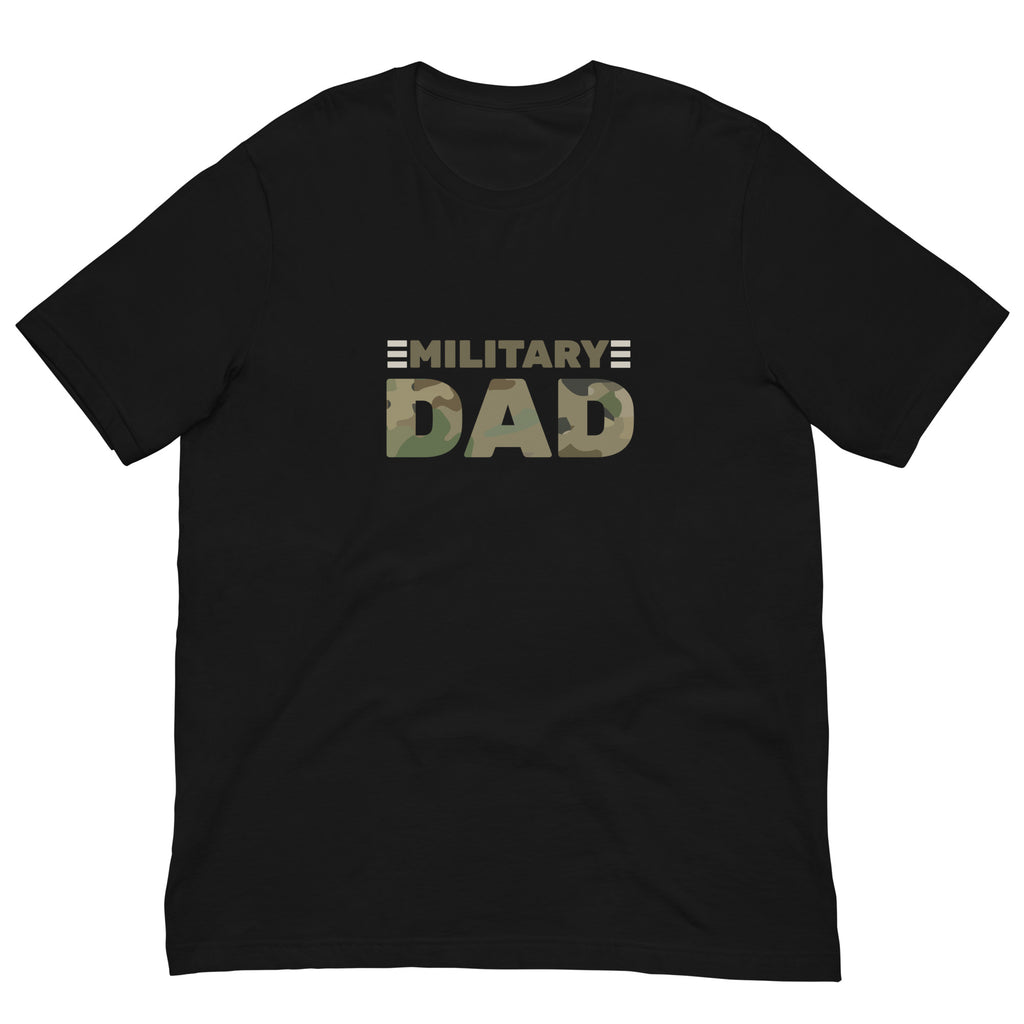 Military Dad T-Shirt - Army/Air Force Camo