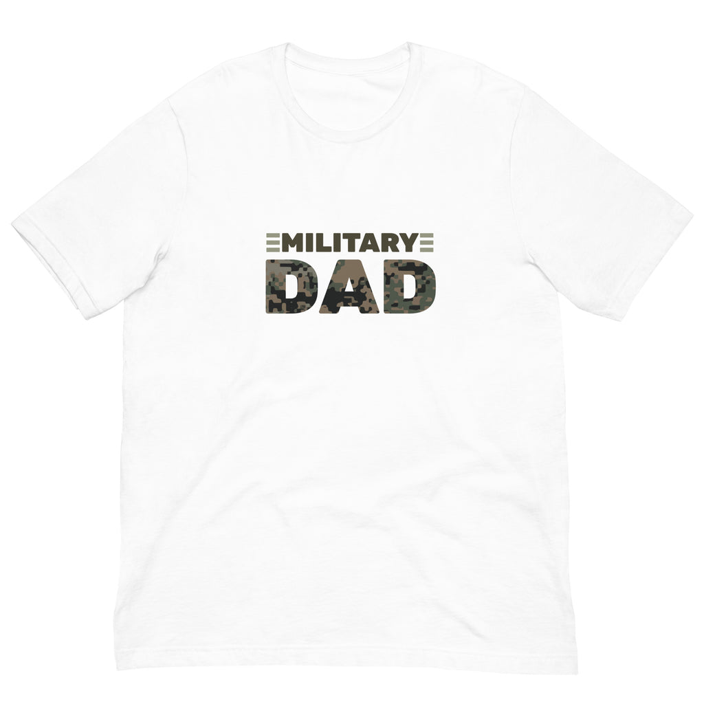 Military Dad T-Shirt - Marine Camo