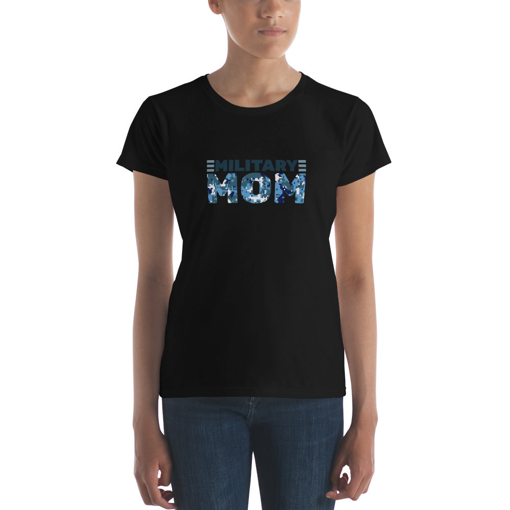 Military Mom T-Shirt - Navy Camo | Sandboxx