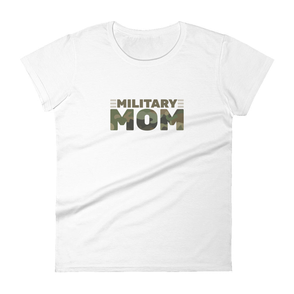 Military Mom T-Shirt - Army/Air Force Camo